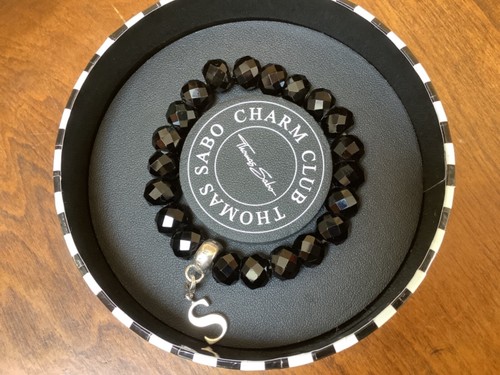 Thomas sabo black bead - thomas, charm