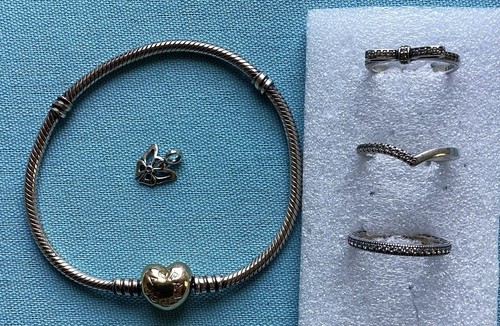 Sterling silver pandora charm - sterling,