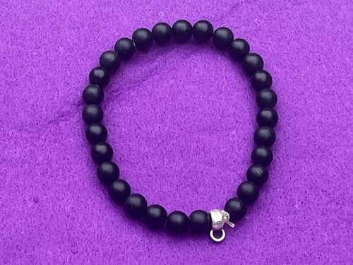 Thomas sabo black bead charm - black,