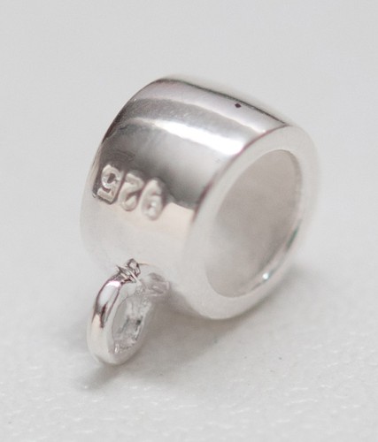 925 sterling silver 5mm charm - 925,